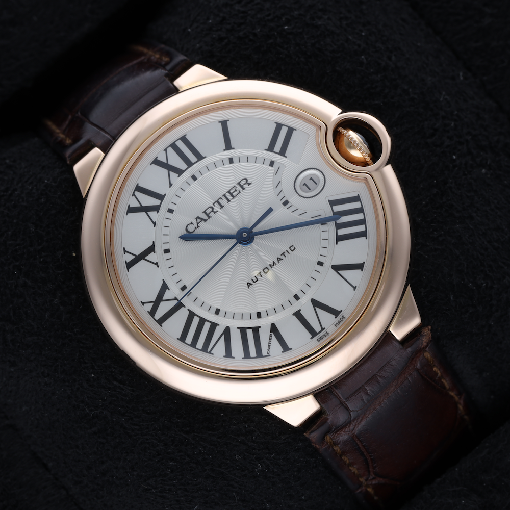 Montre Cartier Ballon Bleu - Or rose 18k - 42 mm - Automatique
