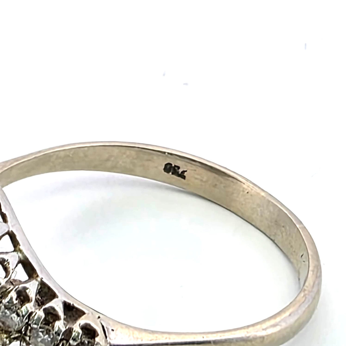 White Gold and Diamond Ring