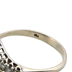 White gold and Diamond Ring