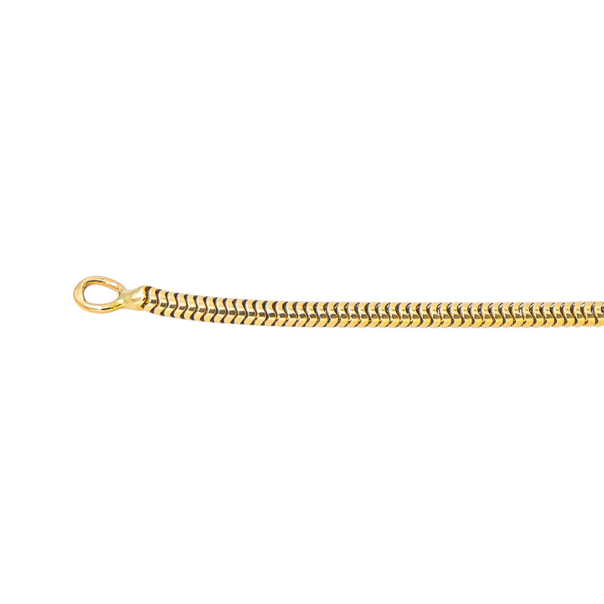 Yellow Gold Snake-Link Necklace