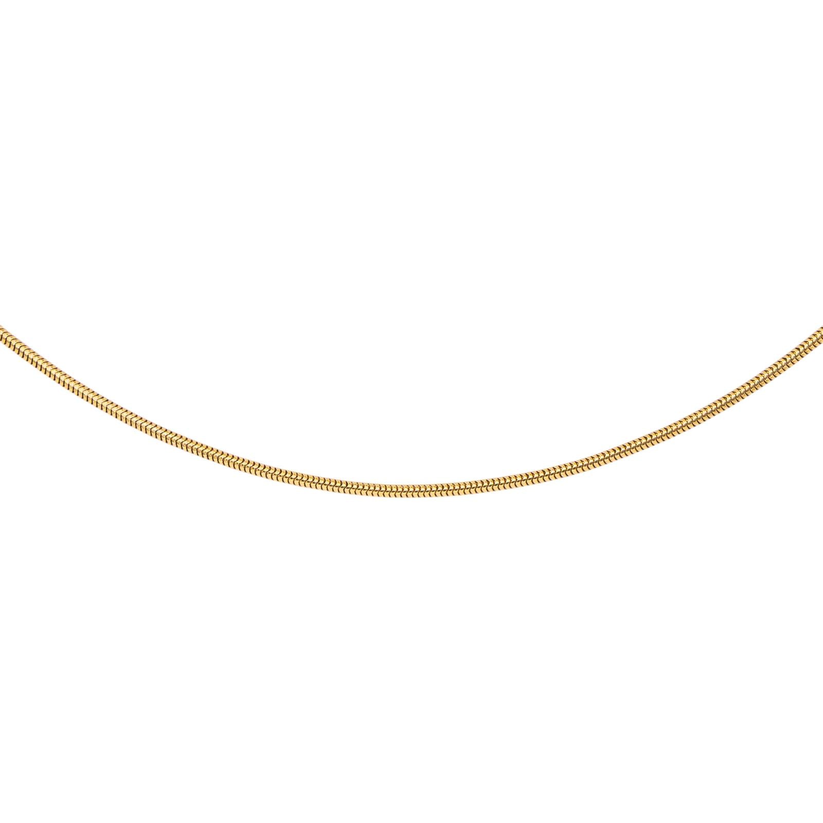 Yellow Gold Chain Necklace