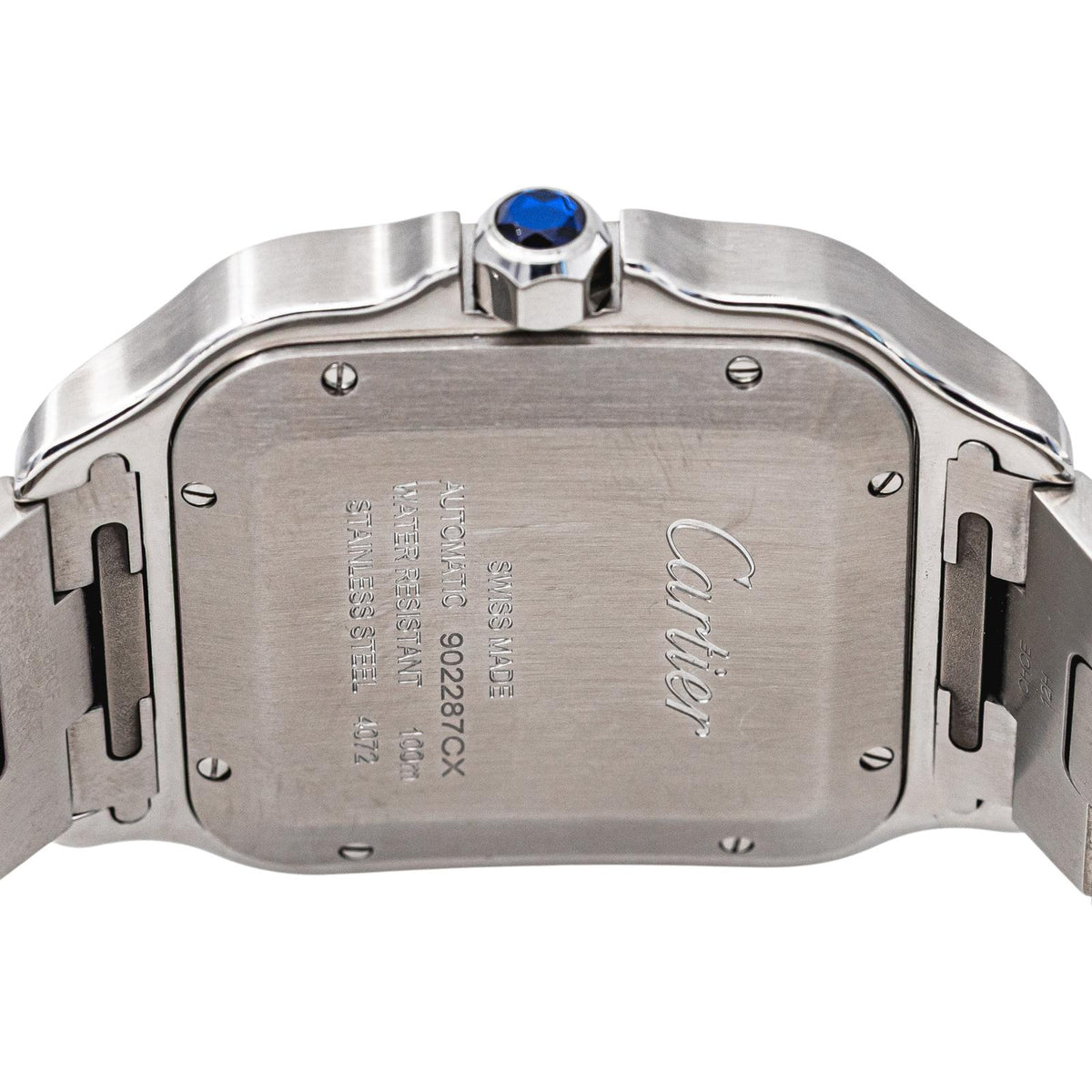 Cartier Santos Watch, Stainless Steel