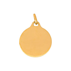 Augis Pendentif Médaille  Or jaune