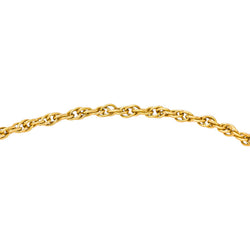Double-Twisted Forçat Link Bracelet  Yellow gold