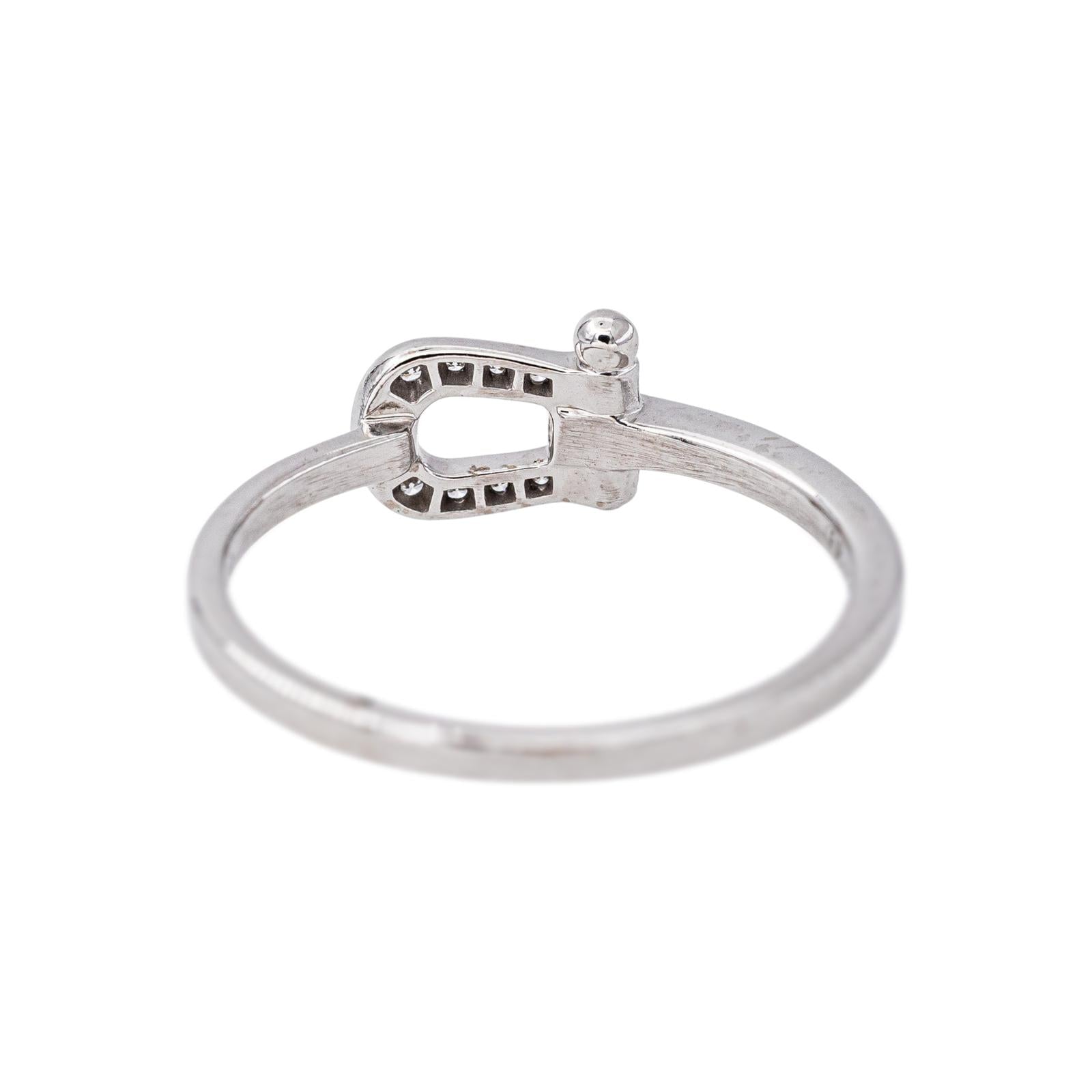 Fred Ring, Force 10, White gold, Diamond