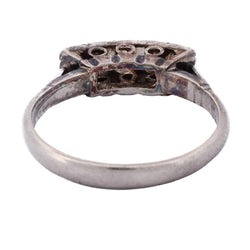 White gold and Diamond Garter Ring