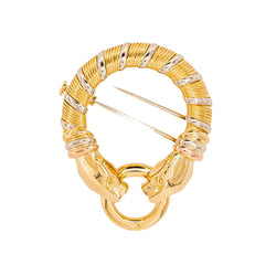 Cartier Panther Brooch in Yellow gold