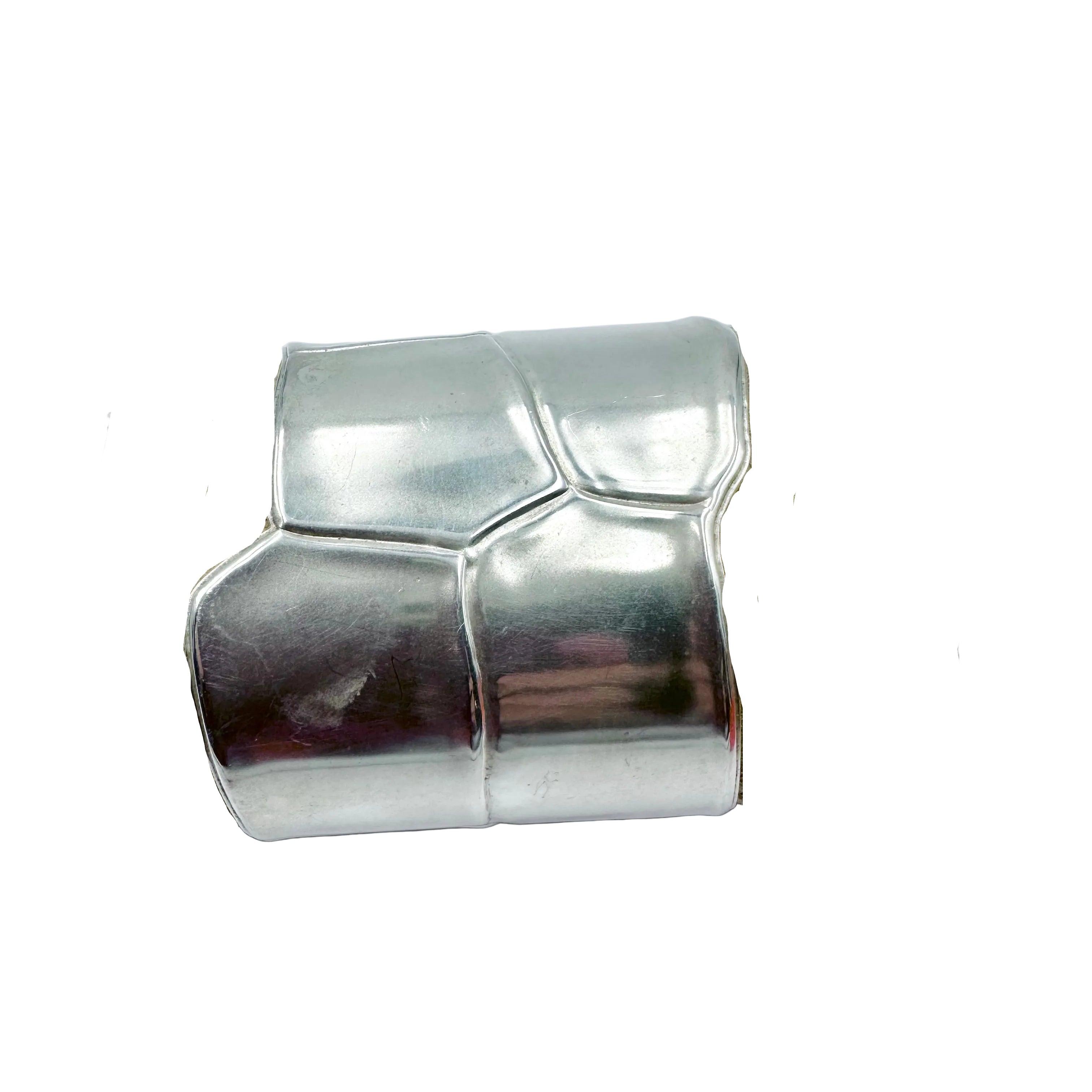 HERMÈS "Niloticus Éclat" Cuff bracelet in silver