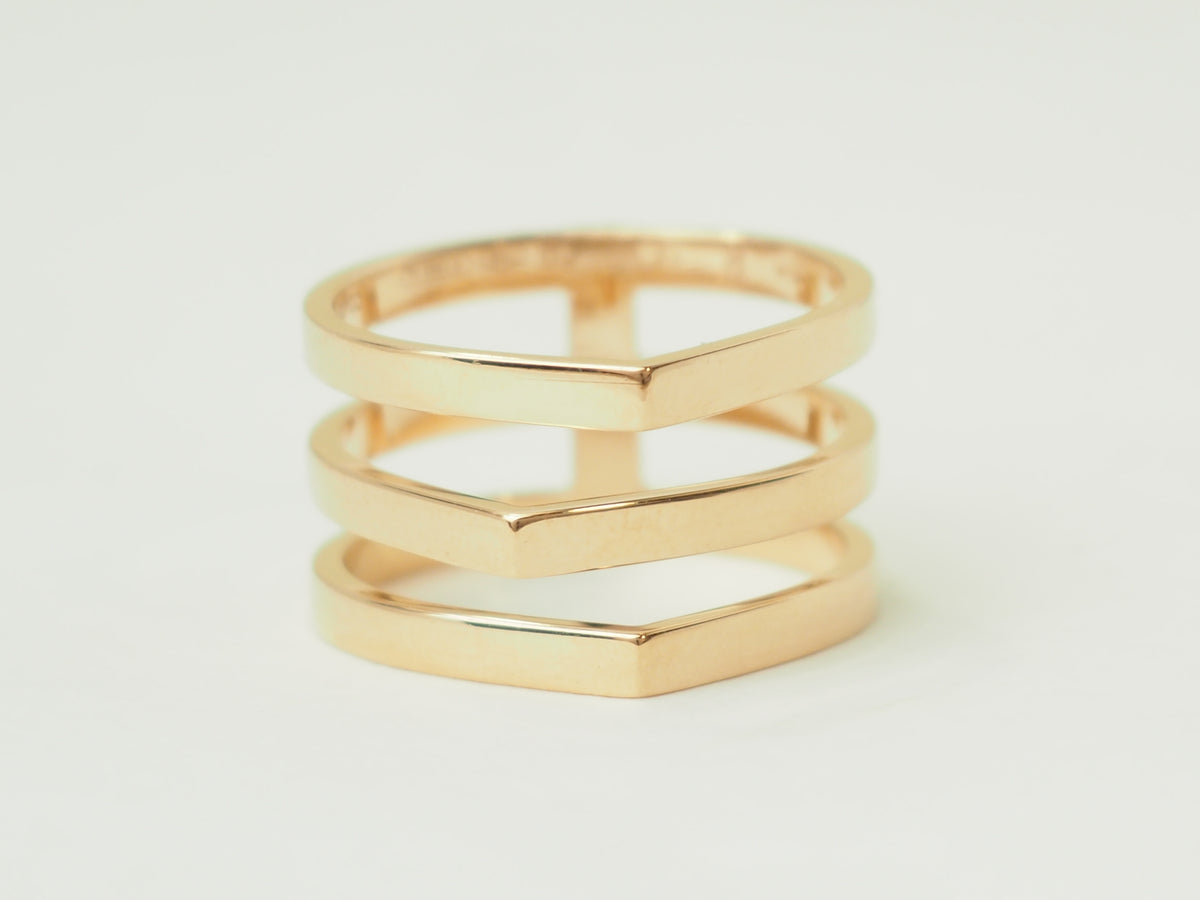 Bague REPOSSI Antifer en or rose