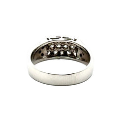 White gold and Diamond Pave Ring