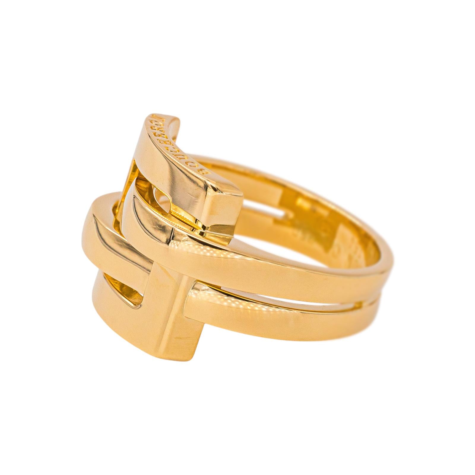 Boucheron Bague Déchaînée Or jaune