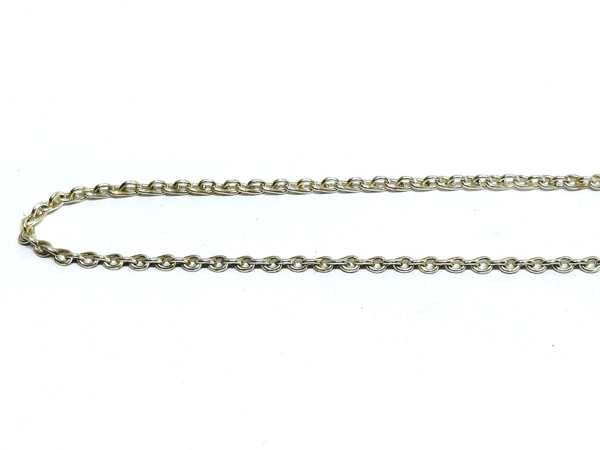 Necklace with a pendant made of silver, Vermeil, Enamel, Garnet, and Pearl