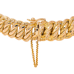 Bracelet Maille Américaine Or rose