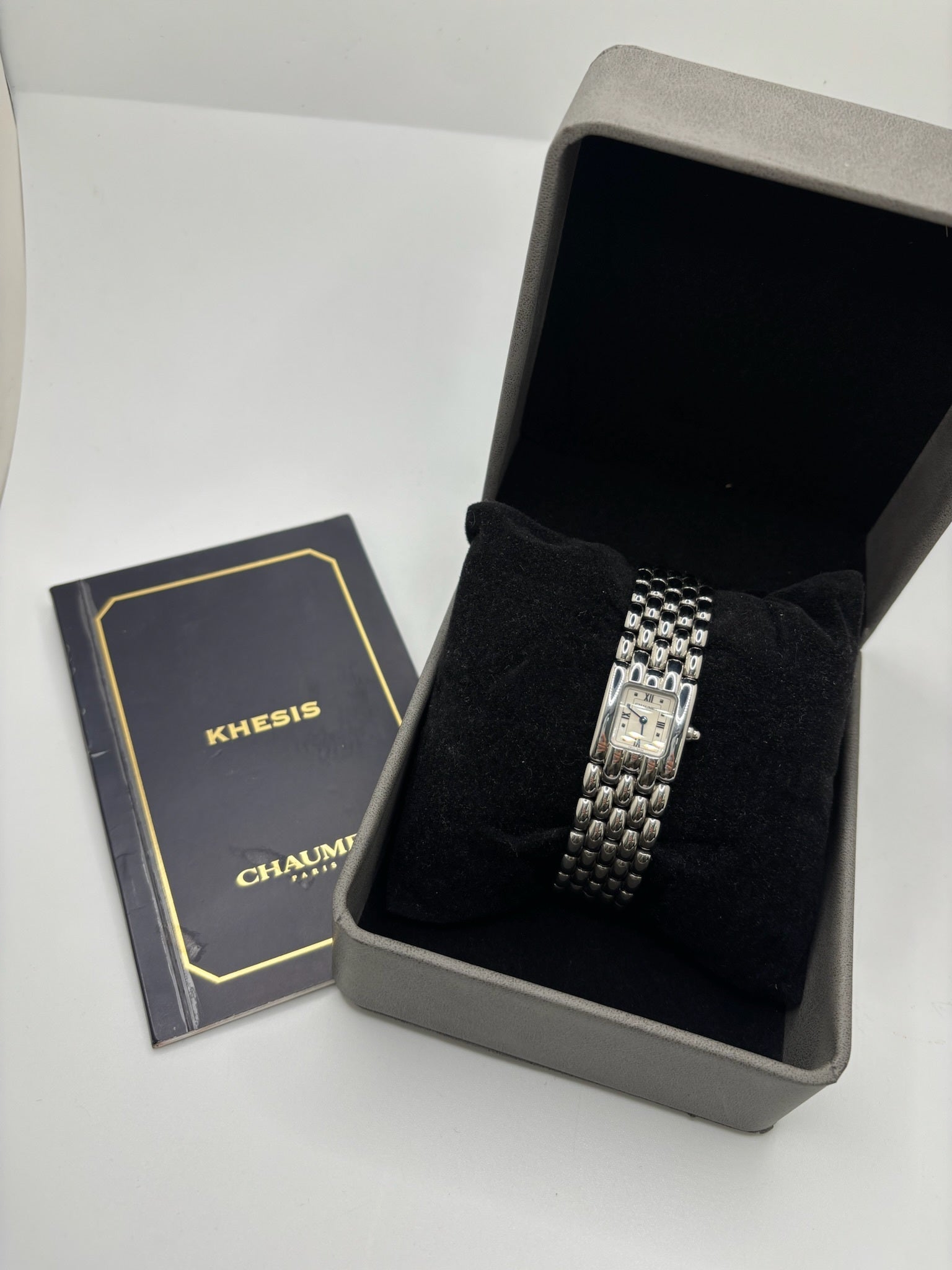 CHAUMET "Khesis" Watch in steel