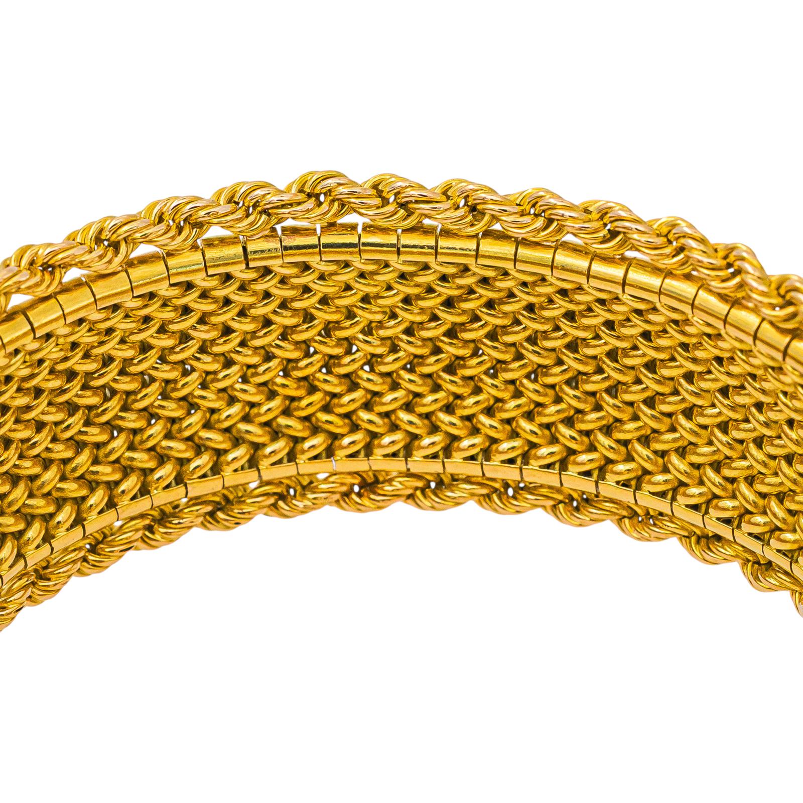 Bracelet Manchette Or jaune