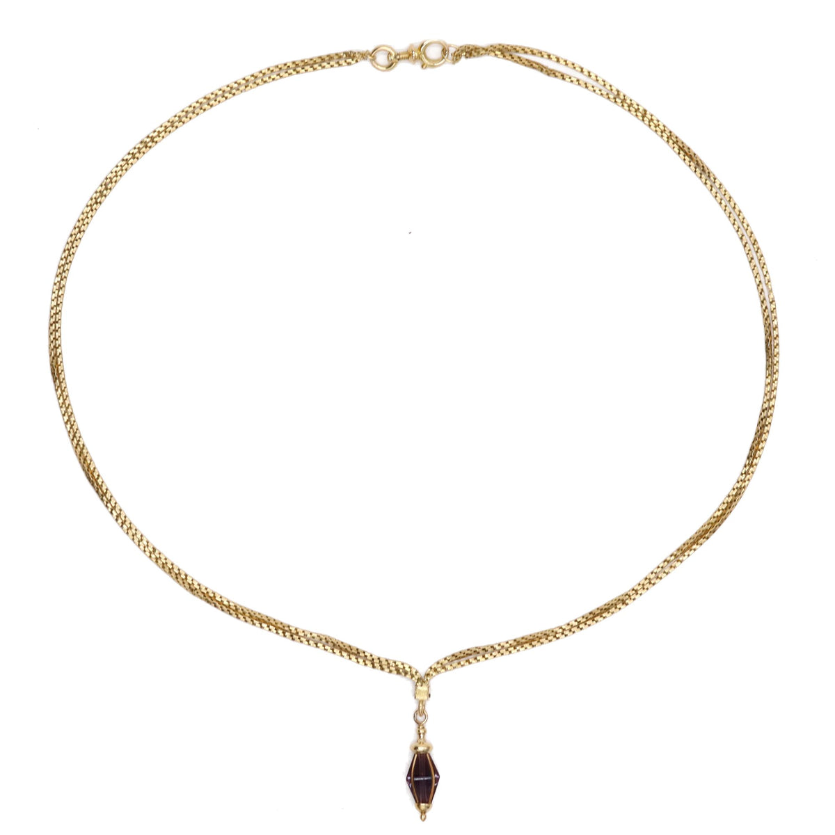 Yellow Gold Pendant Necklace