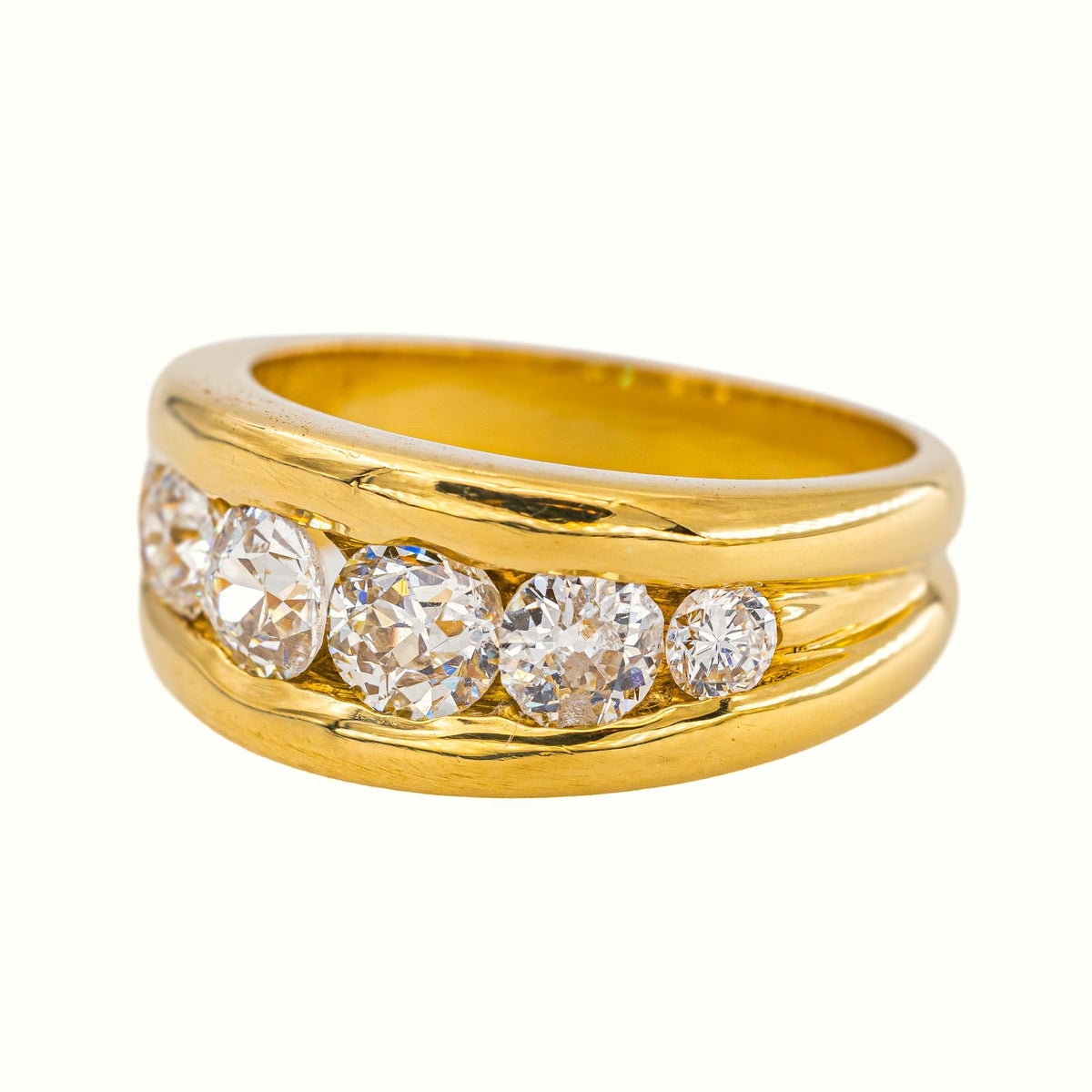 Yellow Gold Diamond Ring