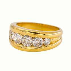 Yellow Gold Diamond Ring