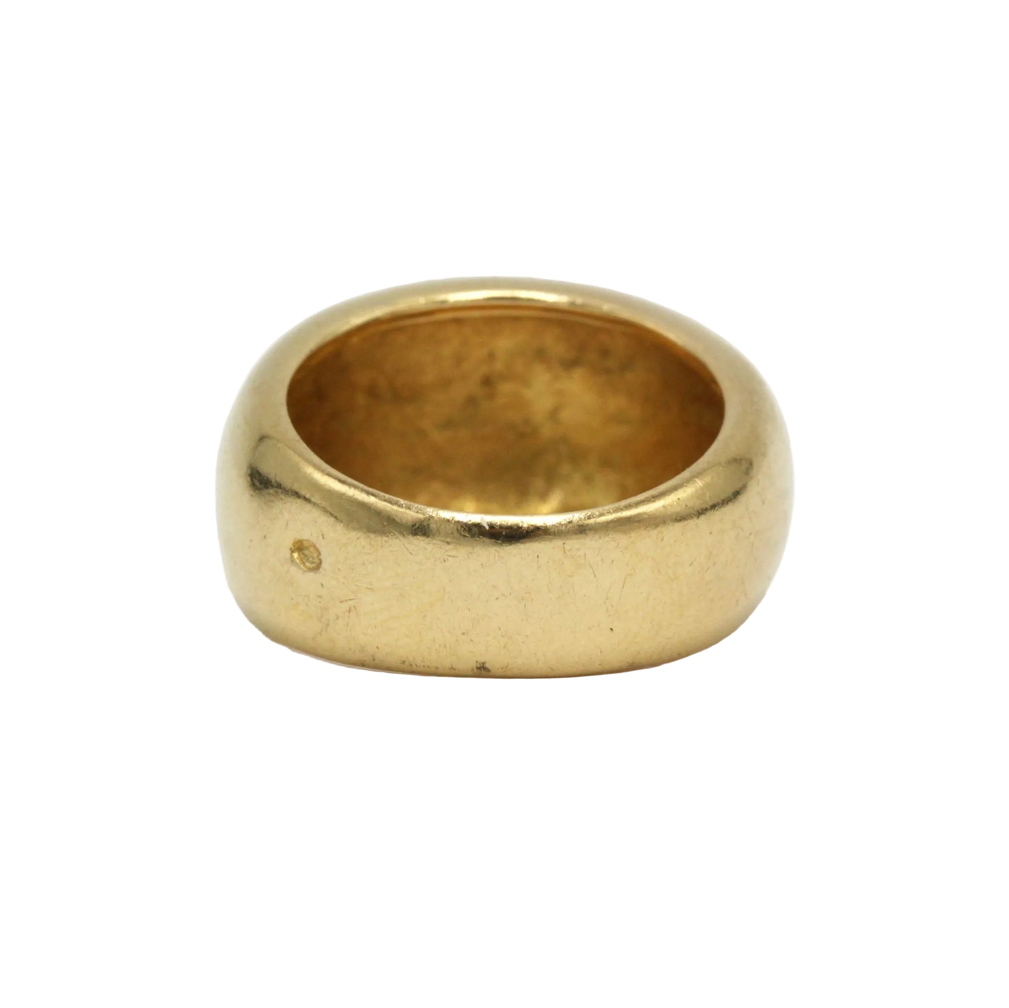 Yellow Gold Bangle Ring