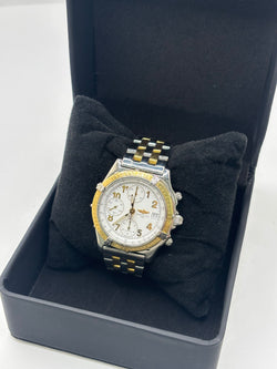 Breitling Chronomat Watch in Gold and Steel