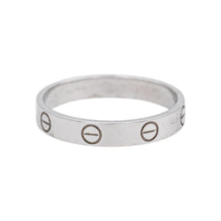 Cartier  Bague  Love  Or blanc