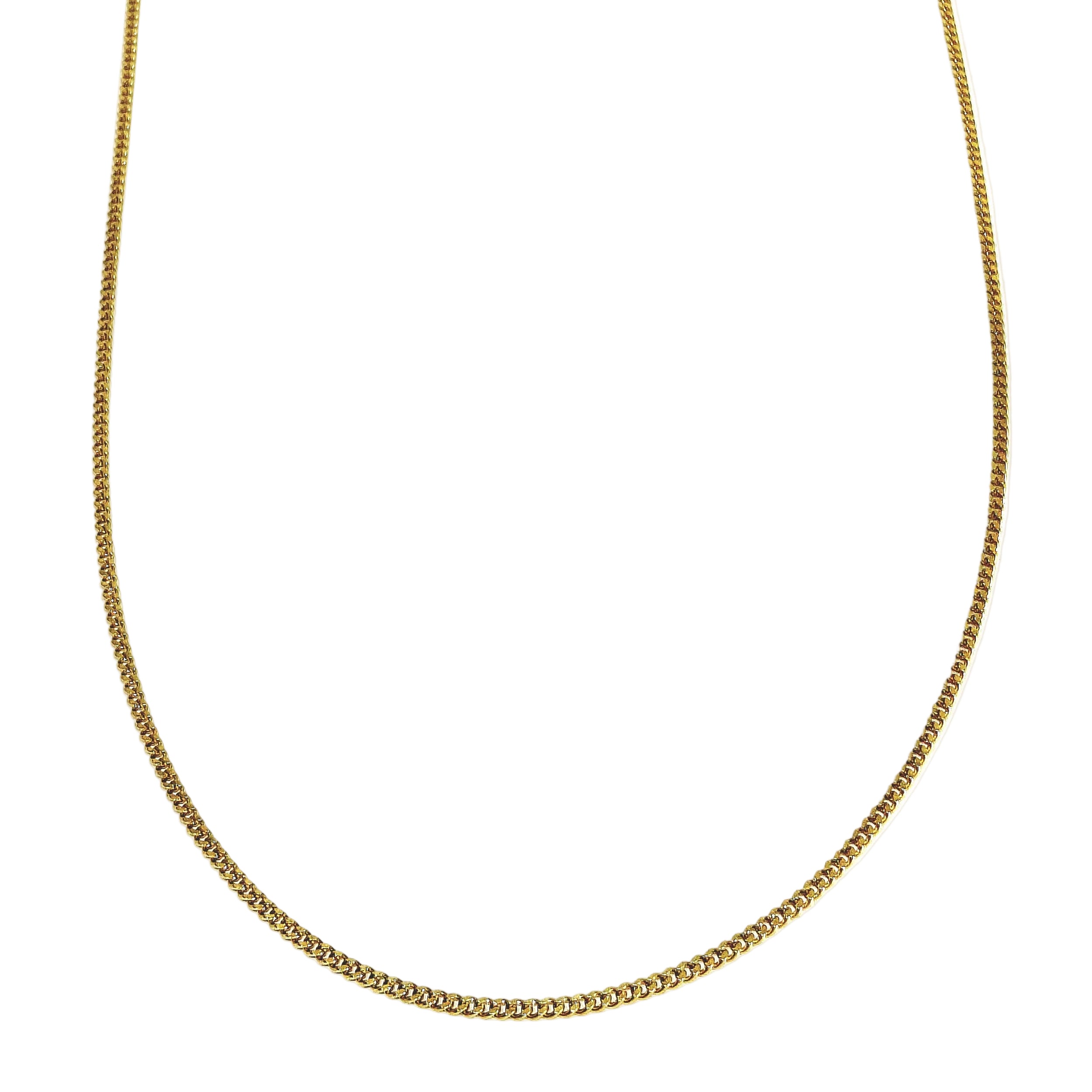 Yellow Gold Chain Necklace