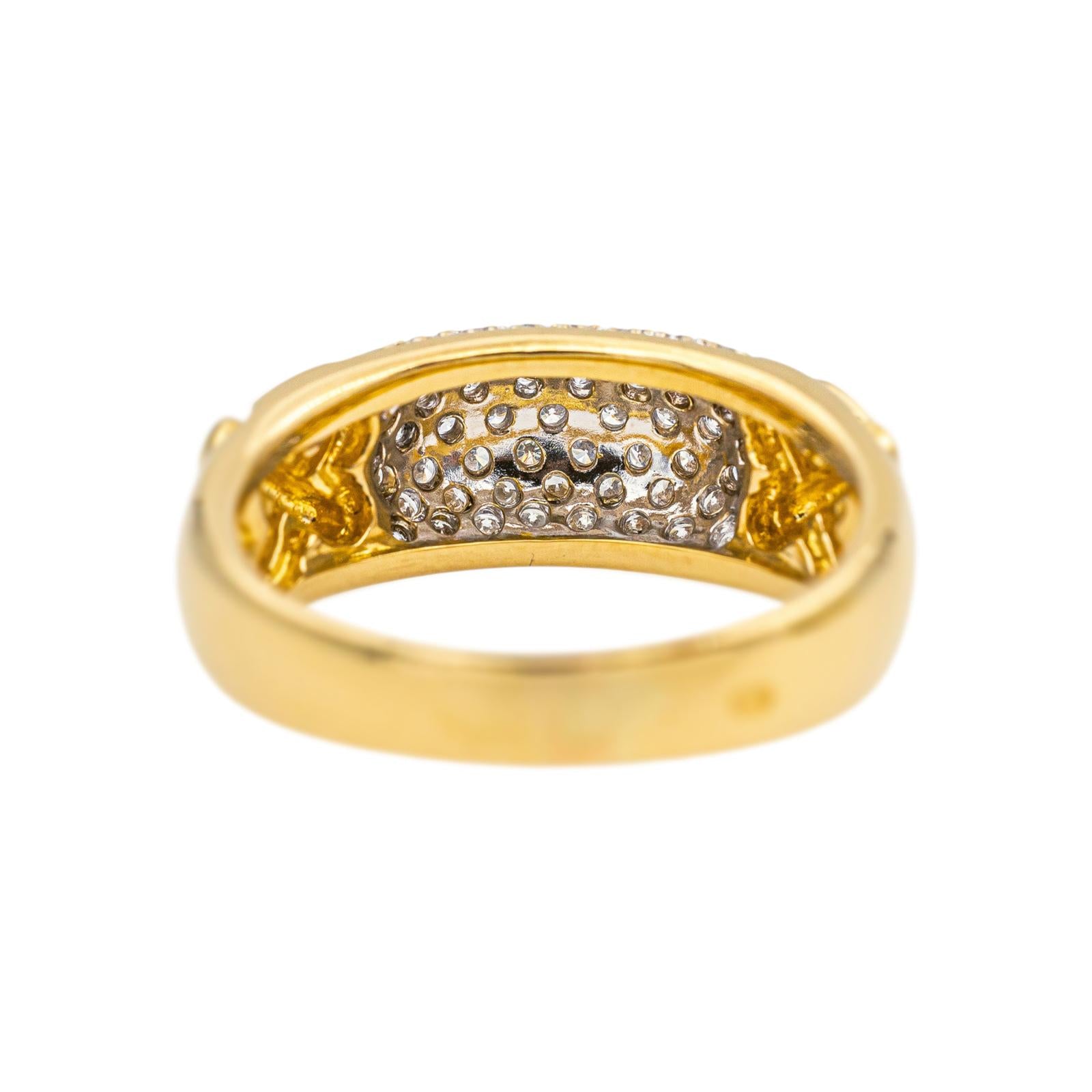 Bague Or jaune Diamant