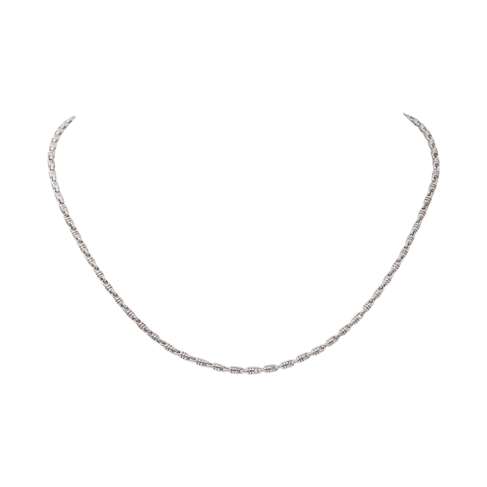 Collier Or blanc
