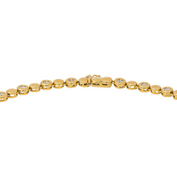 Yellow Gold Diamond Necklace