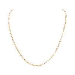 Yellow Gold Horse-Link Necklace