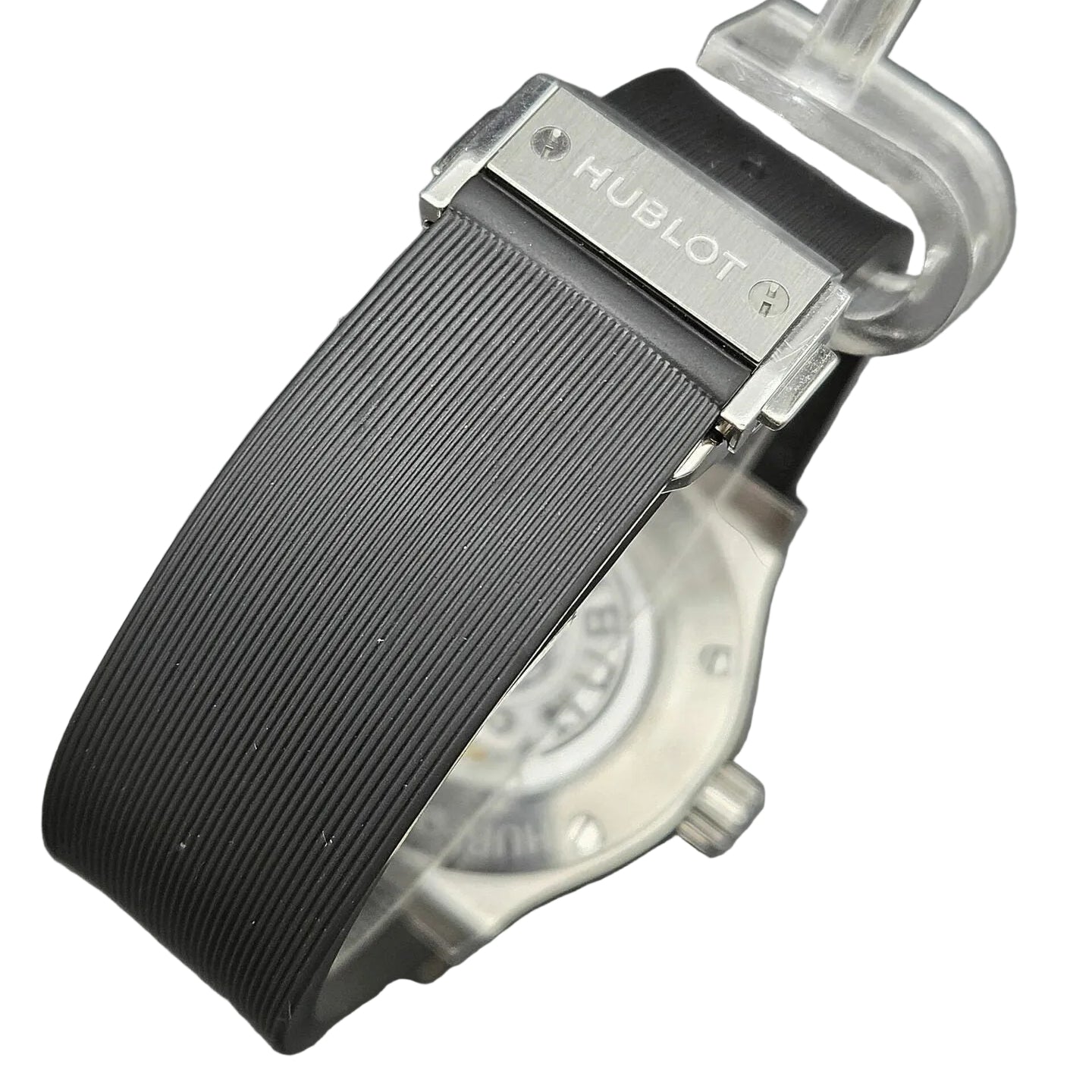 HUBLOT "Classic Fusion" Watch in Titanium and Rubber