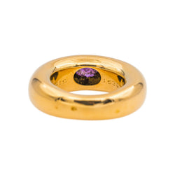 Chaumet Ring Bangle Yellow gold Sapphire Violet