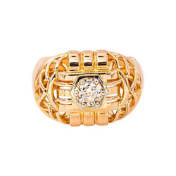 Bague Or rose Diamant