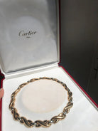 Cartier 18k Bi - color Gold Link Necklace - Castafiore