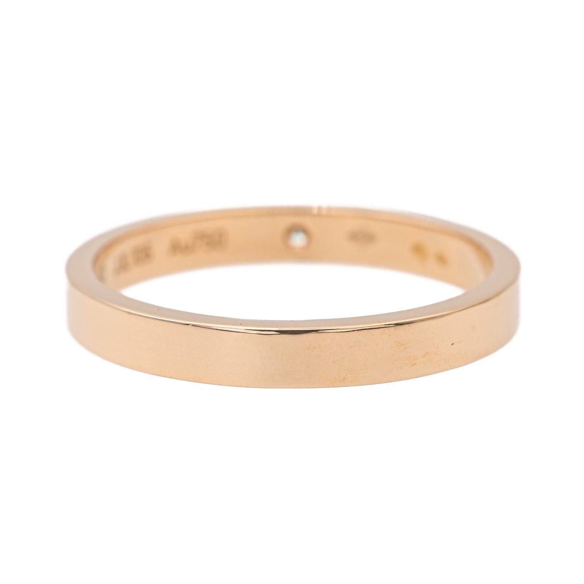 Cartier C de Cartier Wedding Ring Pink Gold Diamond – Castafiore