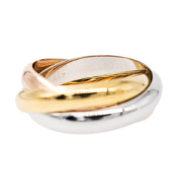 Cartier Bague Alliance Trinity Or jaune - Castafiore