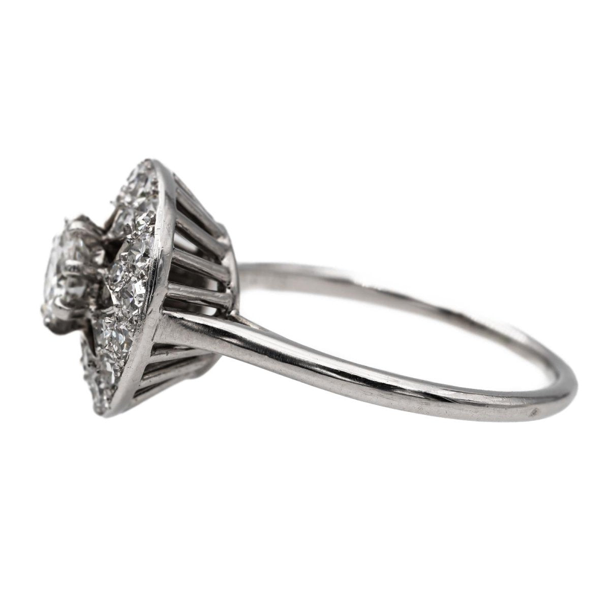 Cartier Bague Art déco Platine Diamant - Castafiore