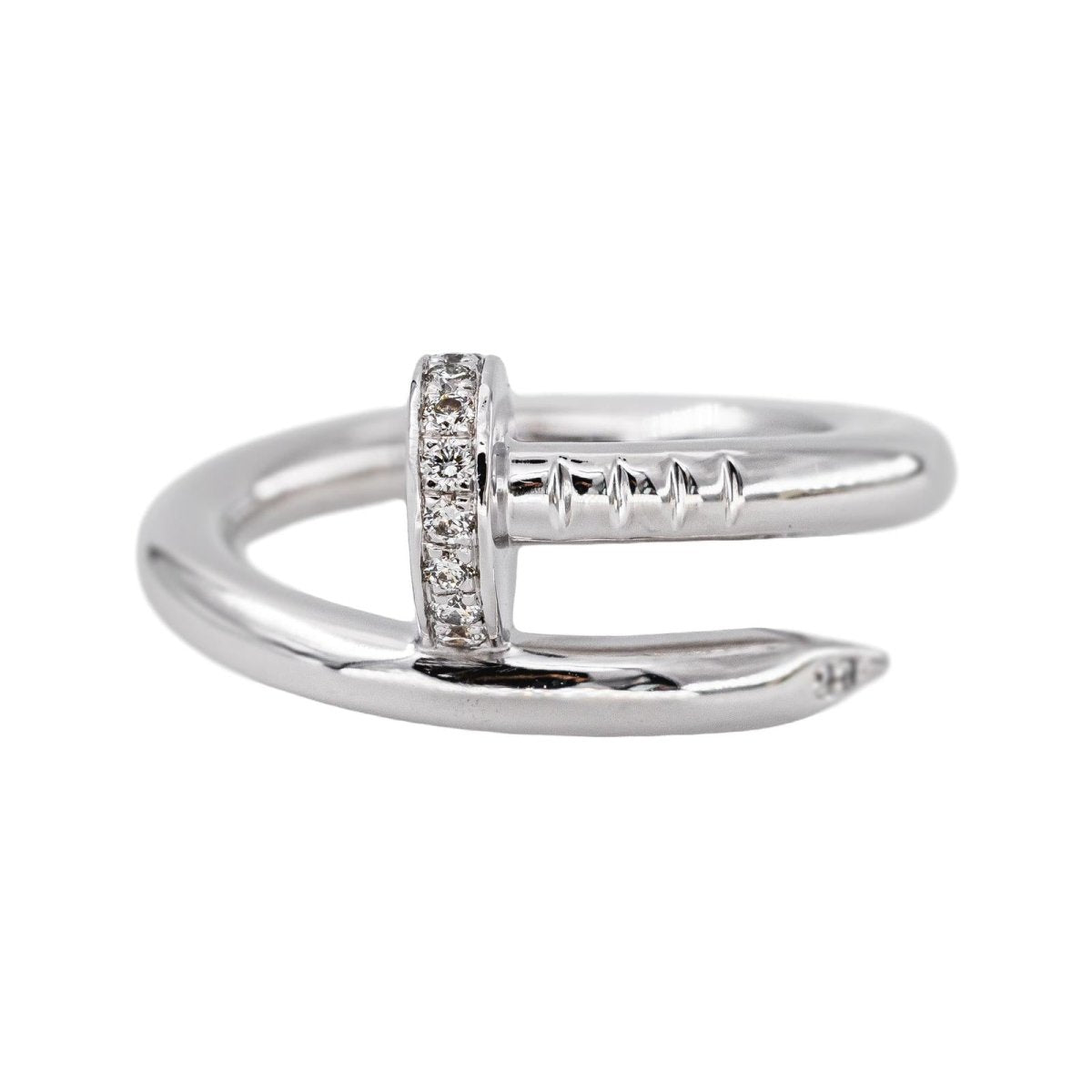Cartier Bague Juste un clou Or blanc Diamant - Castafiore