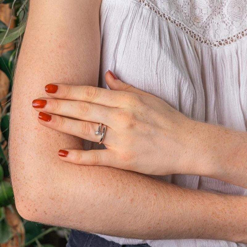 Cartier Bague Juste un clou Or blanc Diamant - Castafiore