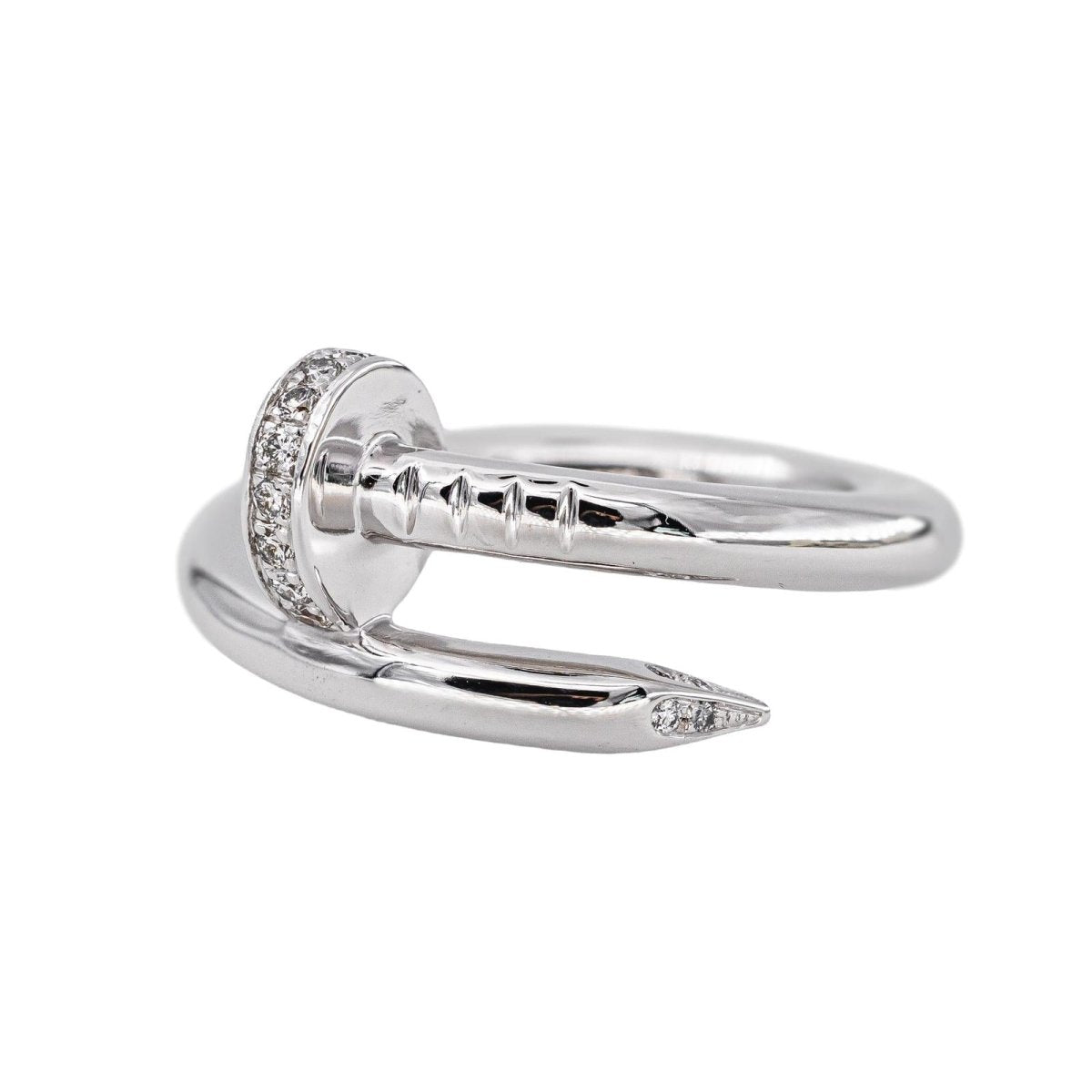 Cartier Bague Juste un clou Or blanc Diamant - Castafiore