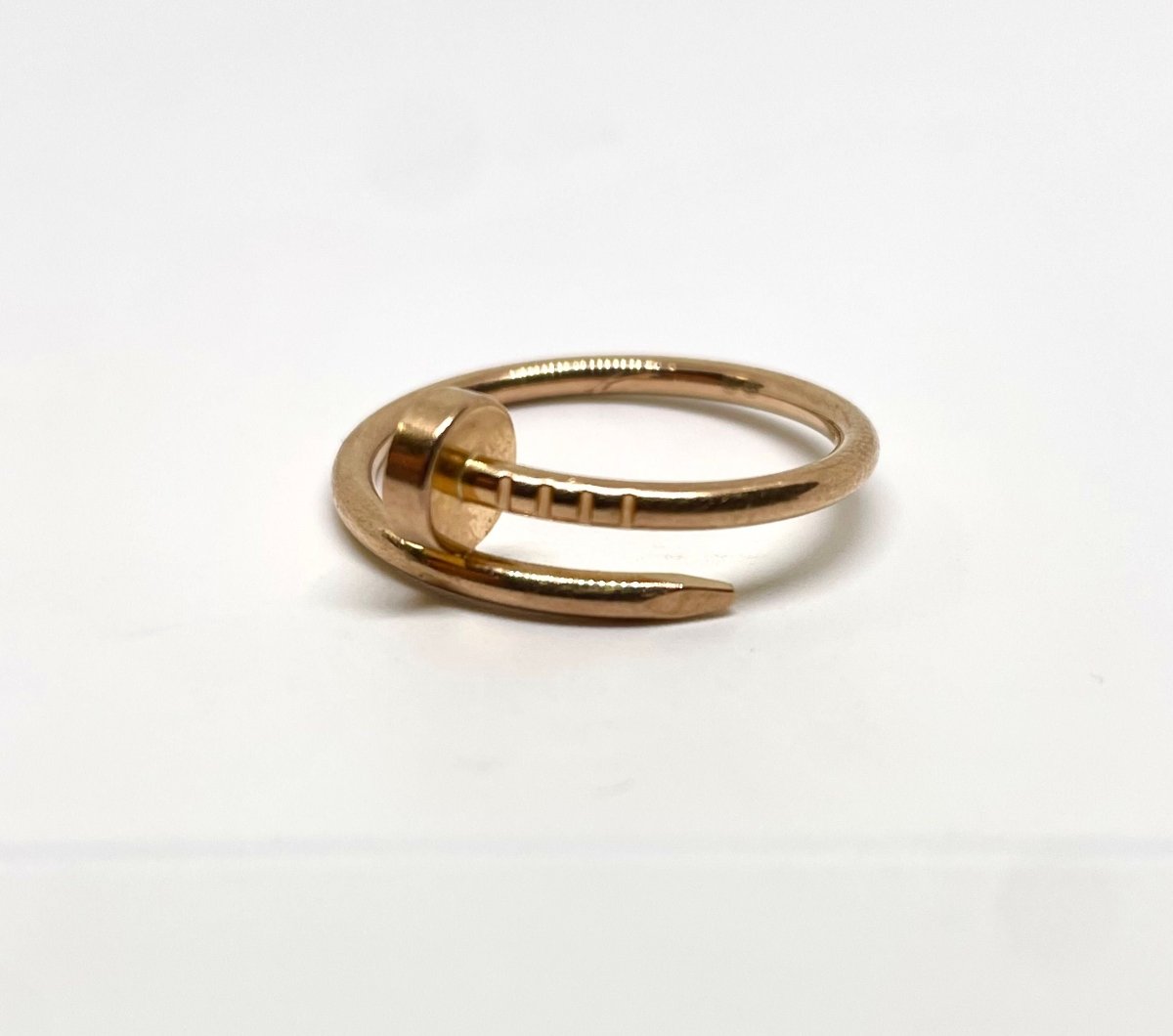 Cartier - bague « juste un clou » or rose PM - Castafiore