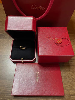 Cartier - bague « juste un clou » or rose PM - Castafiore