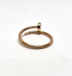 Cartier - bague « juste un clou » or rose PM - Castafiore