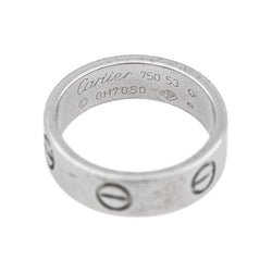 Cartier Bague Love Or blanc - Castafiore