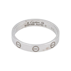 Cartier Bague Love Or blanc - Castafiore
