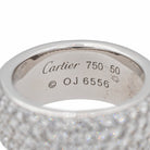 Cartier Bague Nouvelle Vague Or blanc Diamant - Castafiore