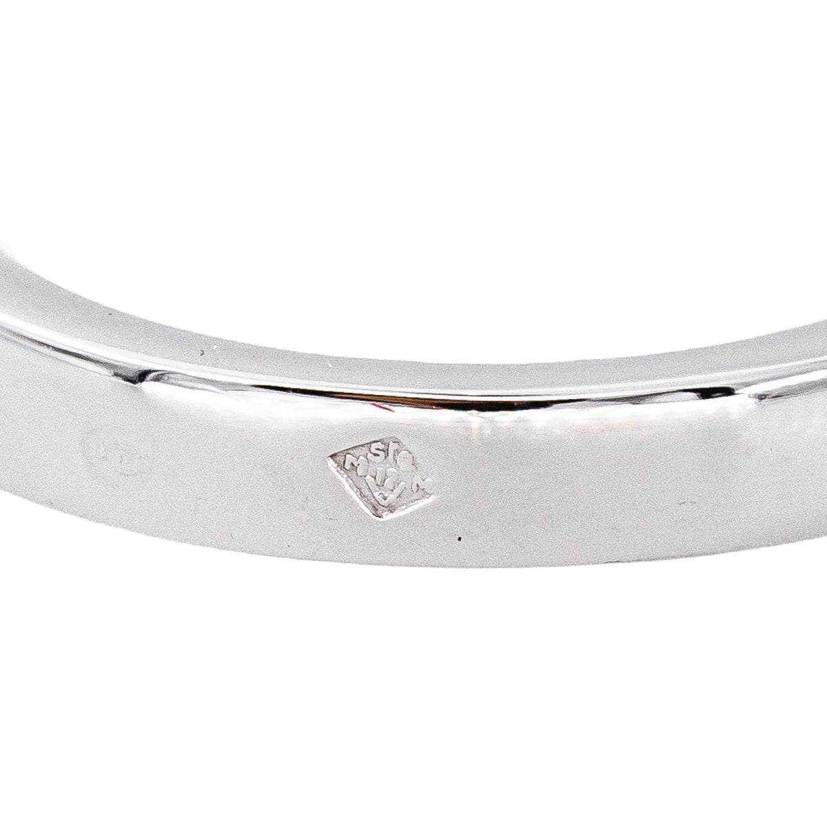 Cartier Bague Tank Or blanc Diamant - Castafiore