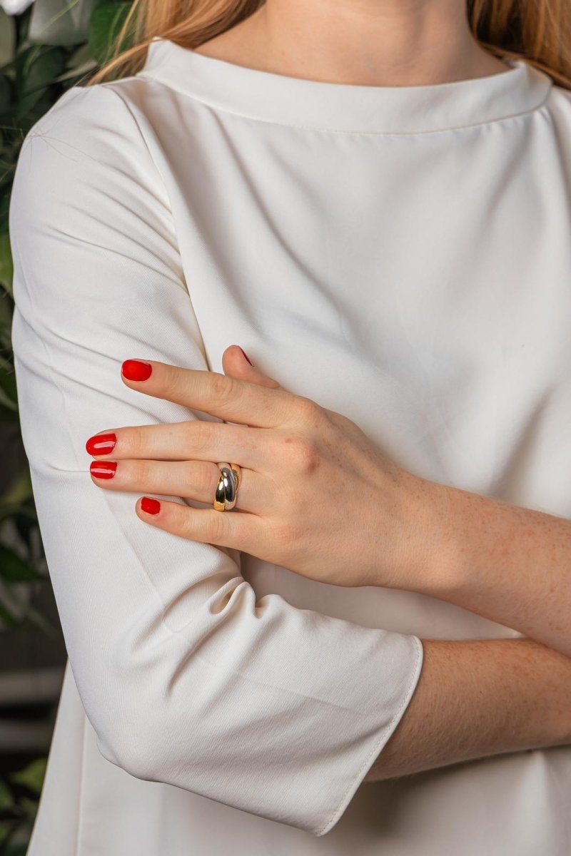 Cartier Bague Trinity Or jaune - Castafiore