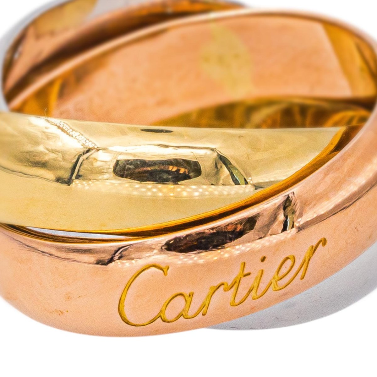 Cartier Bague Trinity Or jaune - Castafiore