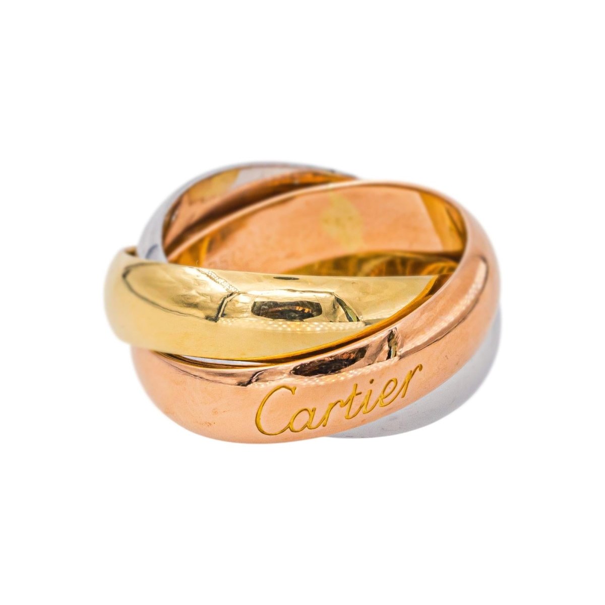 Cartier Bague Trinity Or jaune - Castafiore